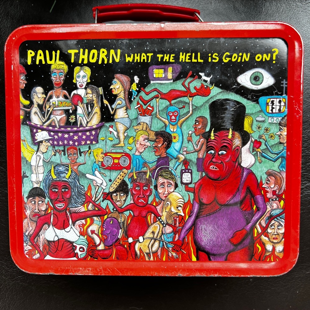 2012 Paul Thorn Used Red Lunchbox